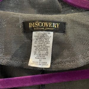 Discovery Clothing Company. Silver cardigan jacket.
